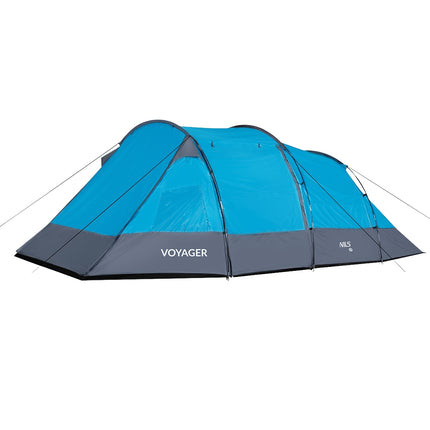 Cort de camping, 4 persoane, rezistent la apă, Configurare ușoară
