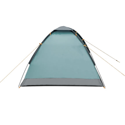 Cort de camping, verde, căderea nopții, 2 persoane