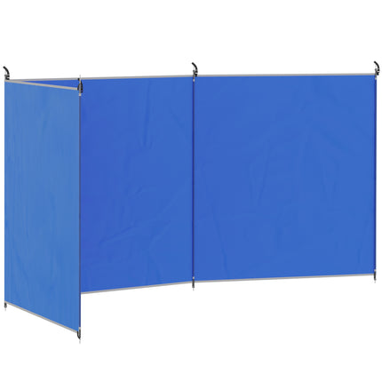 Parbriz de camping 540x150 cm cu tije de oțel și geantă