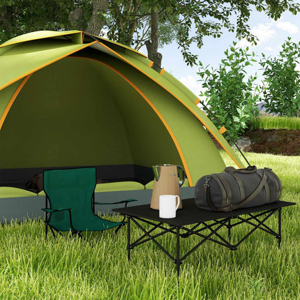 Masă de camping Masă pliabilă cu blat rulant Masă de grădină cu cadru în X din aluminiu Masă laterală ușoară pentru 2 persoane Masă pliabilă pentru grădină balcon camping 95 x 55cm negru |