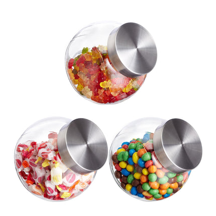 Set de 3 pahare bomboane 1,5 L