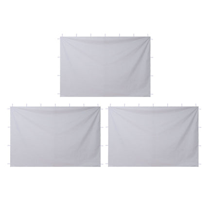 Canopy Sidewalls for 10x10 Pop-Up Tent, 3 Panels White