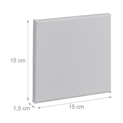 Set pătrat de pânză de 10