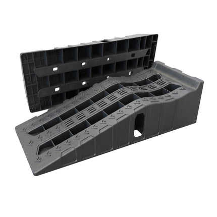 Car Ramps with Tyre Recess, Set of 2, 1.5 Tonnes per Ramp, 3.0 Tonnes Total