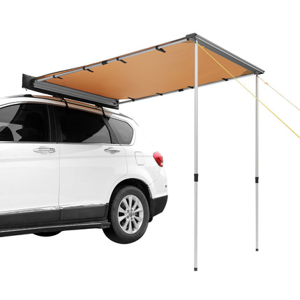 Car Side Awning 6.6 x 8.2 ft, UV50+, PU3000