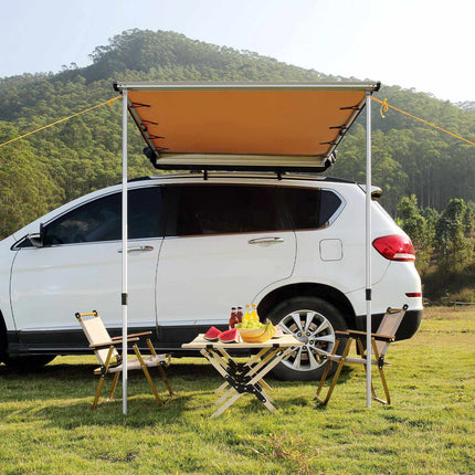 Car Side Awning 6.6 x 8.2 ft, UV50+, PU3000