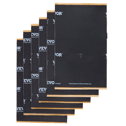 Car Sound Deadening Mat, Butyl 200 mil, 25 sq ft
