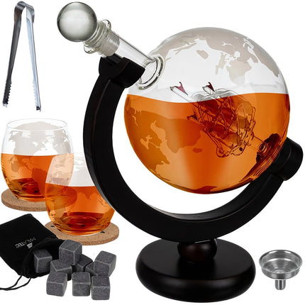 Carafa - glob - set de whisky Malatec 22553