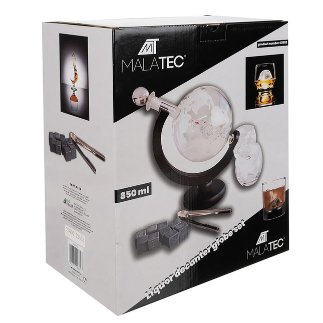 Carafa - glob - set de whisky Malatec 22553