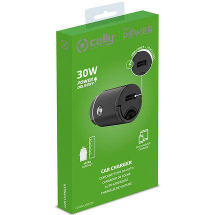 Car charger Mini 1xUSB-C PD 30W