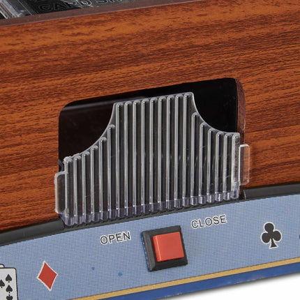 Card Shuffler 2 pachete Aspect lemn