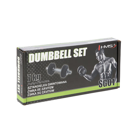 Ganteră din fontă, 7 kg