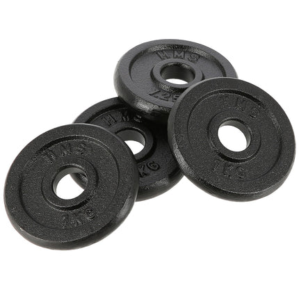 Haltere din fontă, 2x7kg, set de 2