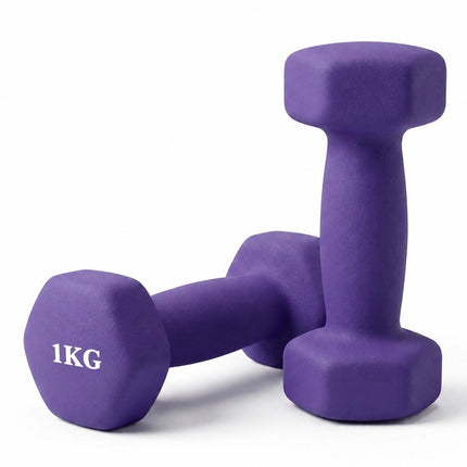 Gantere din fontă cu prindere ergonomică