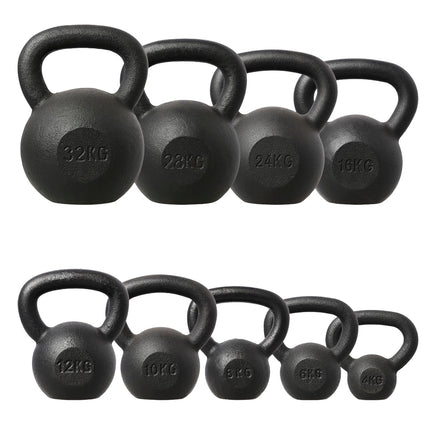 Kettlebell din fontă, 4 kg greutate