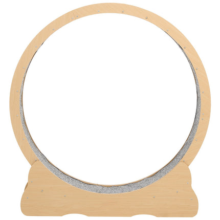 Cat Exercise Wheel 120cm, Wooden, Quiet Locking Base