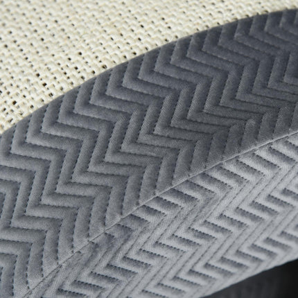 Casă pentru pisici cu zgârietură, gri sisal, peșteră pentru pisici, 48,5X30X30Cm