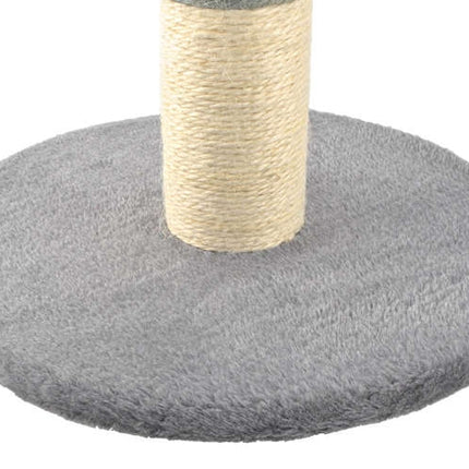Stâlp pentru zgâriet pisici - stâlp gri, 45 cm