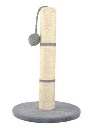 Stâlp pentru zgâriet pisici - stâlp gri, 45 cm