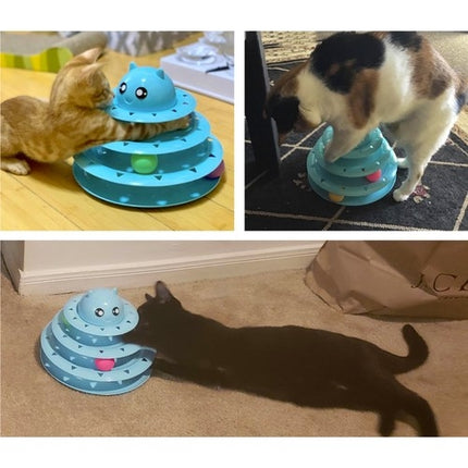 Cat toy - tower with balls Purlov 21837
