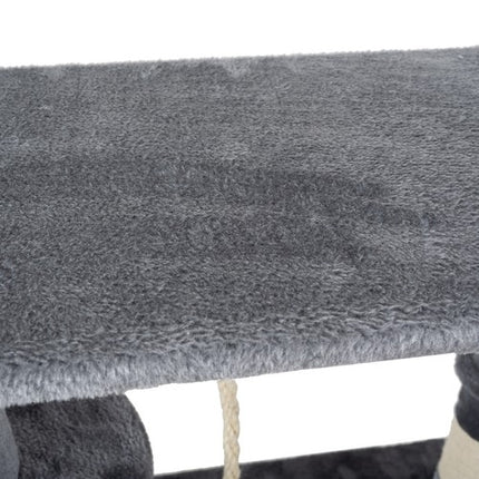 Cat tree 141cm gray Purlov 21713