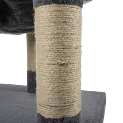 Cat tree 71cm gray Purlov 21711