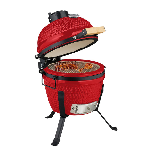 Grătar ceramic Kamado - Versatil pentru grătar și copt