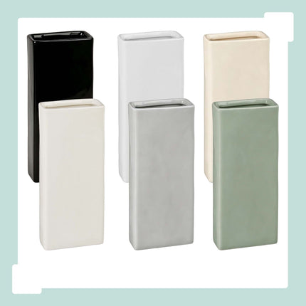 Ceramic Radiator Humidifier Set of 6 with Hooks, 400 ml, Black