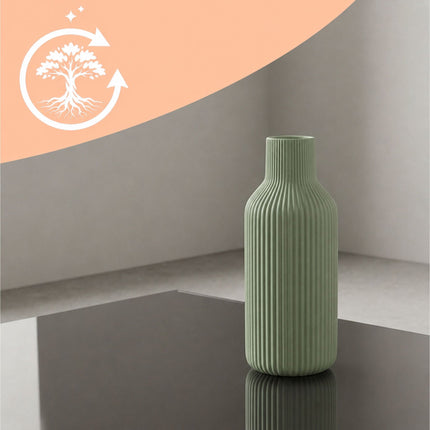 Set de 3 vaze ceramice – Salvie, Design scandinav texturat