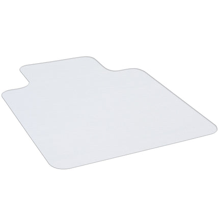 Chair mat for hard floors, 90 x 120 cm, non-slip, transparent floor mats to protect wood and tiles, for office and home