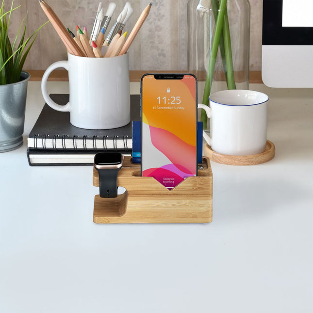Stație de încărcare pentru smartphone-uri și ceasuri inteligente