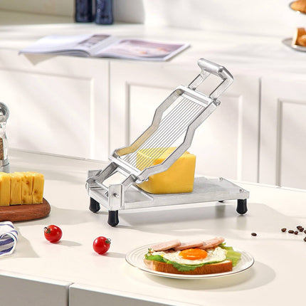 Cheese Slicer with Wire, 2 Thickness 0.39 and 0.78 in