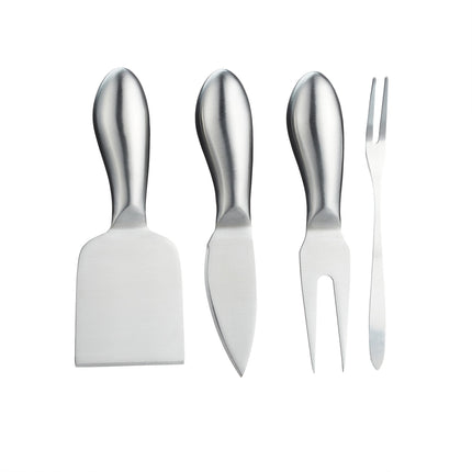 Tabla de branza din bambus cu accesorii in 9 piese