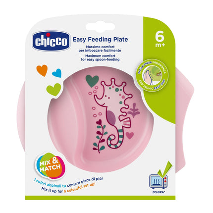 Bol pentru hrănire Chicco 6M+ roz