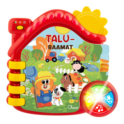 Chicco carte interactivă Ferma (în limba estonă și engleză)