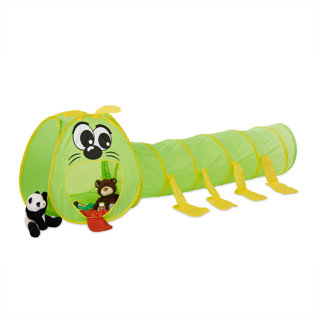 Copil se târăște Tunel Caterpillar