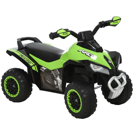 Ride-on car for children with music, 18-36 months, green