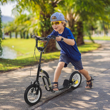 City scooter for children, aluminum frame, 12-inch tires