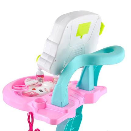 Set de joacă pentru copii cu cărucior și model doctor – 18 piese
