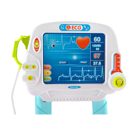 Set de joacă pentru copii cu cărucior și model doctor – 18 piese