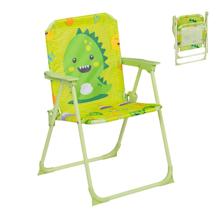 Scaun pliabil de camping pentru copii cu motiv animal