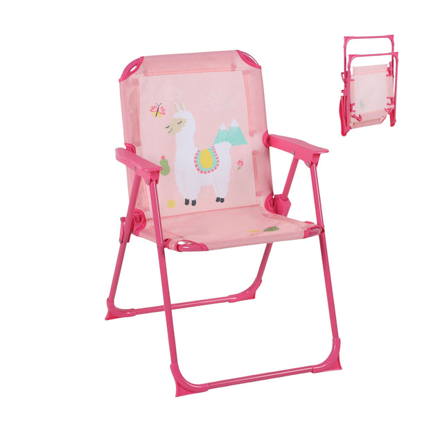 Scaun pliabil de camping pentru copii cu motiv animal