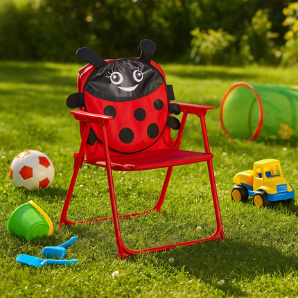 Scaun de camping pliabil pentru copii cu motiv animal
