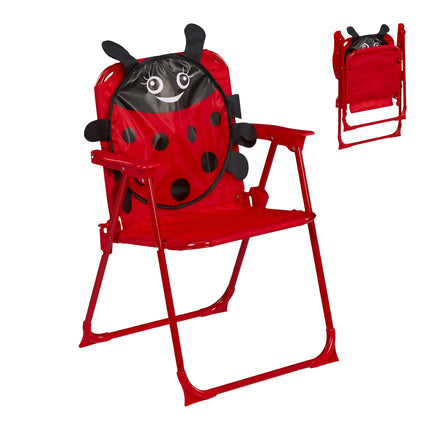 Scaun de camping pliabil pentru copii cu motiv animal