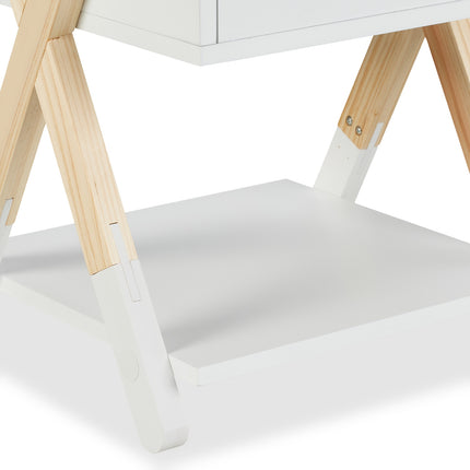 Noptiera pentru copii cu sertar, X-Design