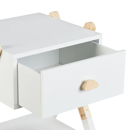 Noptiera pentru copii cu sertar, X-Design