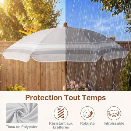 Set masă de picnic pentru copii cu umbrelă reglabilă