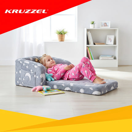 Fotoliu extensibil pentru copii cu funcție de șezlong