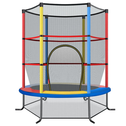 Trambulina pentru copii cu plasa de siguranta, Ø140cm, capacitate 135kg