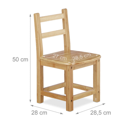 Scaun copii RUSTICO natura